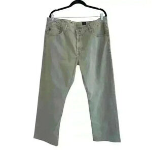 Adriano Goldschmied Men's Protege Straight Leg Jeans Grey Size 38x34 NWT